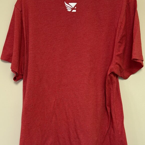 Men's MIZUNO CORE T-Shirt Atlanta Track Club - Red / White Graphic - Very Nice! - Picture 7 of 14